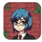 卡在墙上的少女中文版