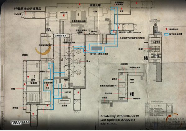 逃离塔科夫森林地图全解析
